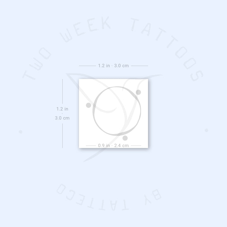 Ubuntu Semi-Permanent Tattoo - Set of 2