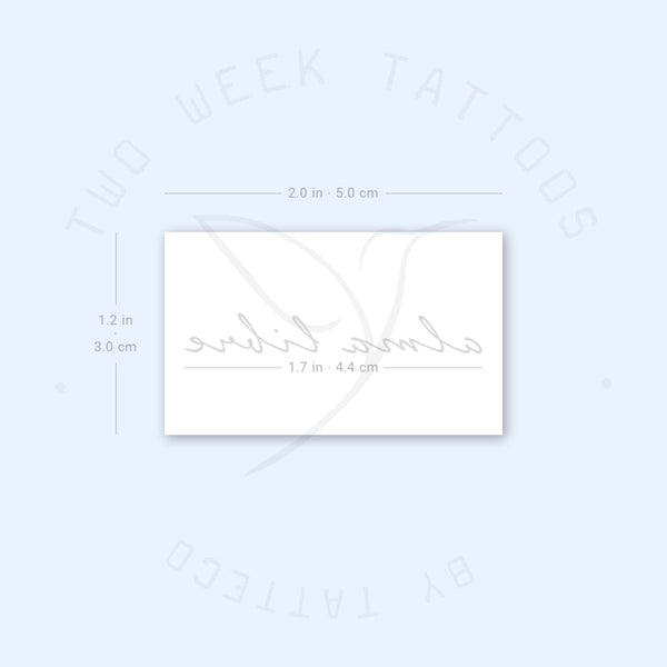 Alma Libre Semi-Permanent Tattoo - Set of 2