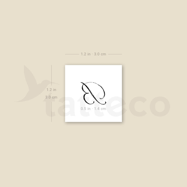 B By Stefano Mazza Temporary Tattoo - Set of 3
