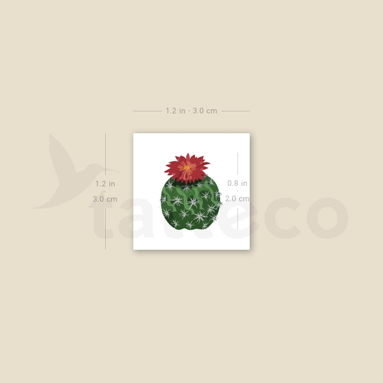 Peyote Temporary Tattoo - Set of 3