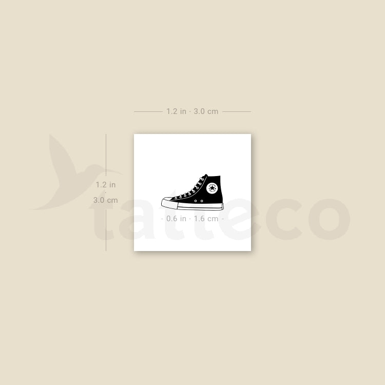 Tatuaje temporal de Chuck Taylor All Star (juego de 3)