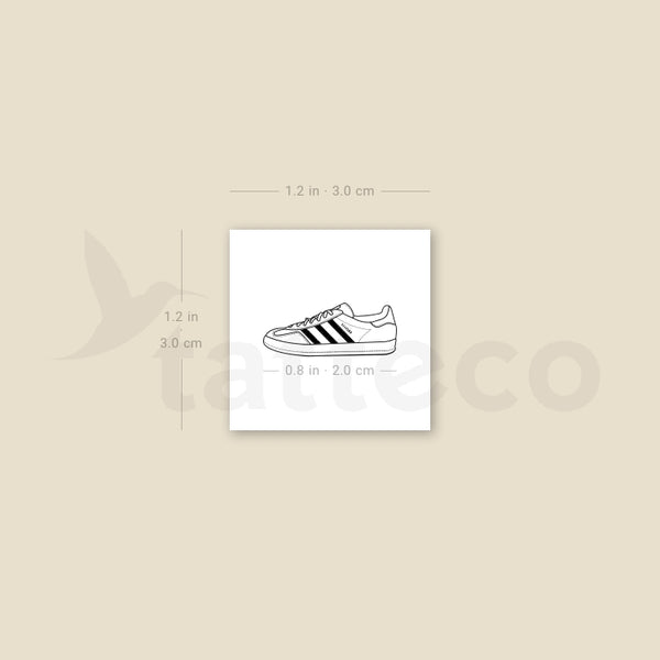Adidas Gazelle Temporary Tattoo - Set of 3