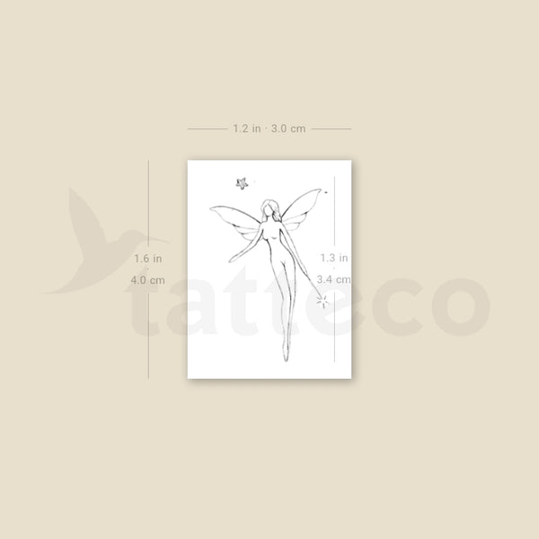 Fairy By Stefano Mazza Temporary Tattoo - Set of 3