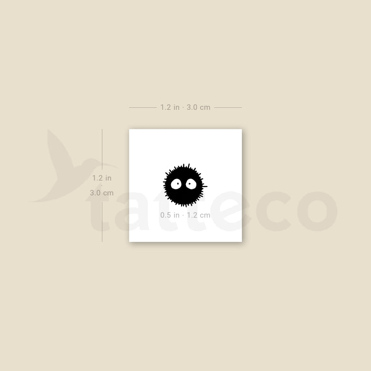 Soot Sprite Temporary Tattoo - Set of 3