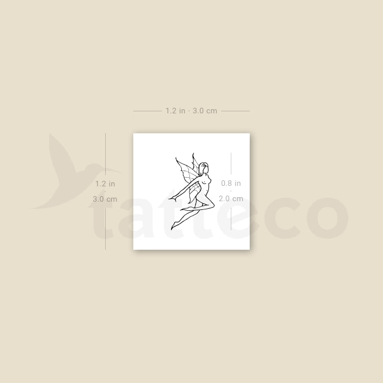 Fairy Temporary Tattoo - Set of 3