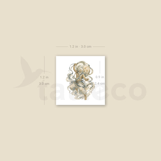 Fujin Temporary Tattoo - Set of 3