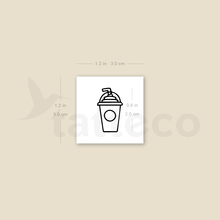 Slushy Temporary Tattoo - Set of 3
