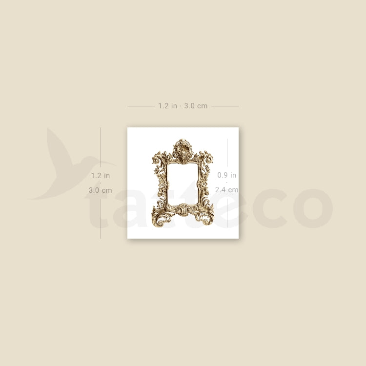 Frame Temporary Tattoo - Set of 3