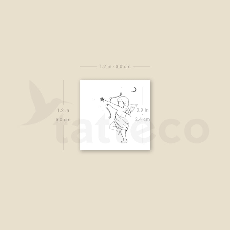 Cherub By Stefano Mazza Temporary Tattoo - Set of 3