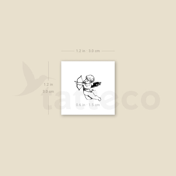 Little Cupid Temporary Tattoo - Set of 3