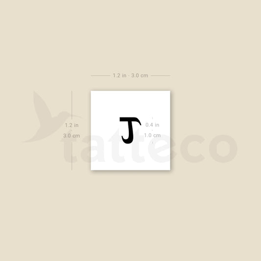 Tatuaje temporal Tau τ - Juego de 3