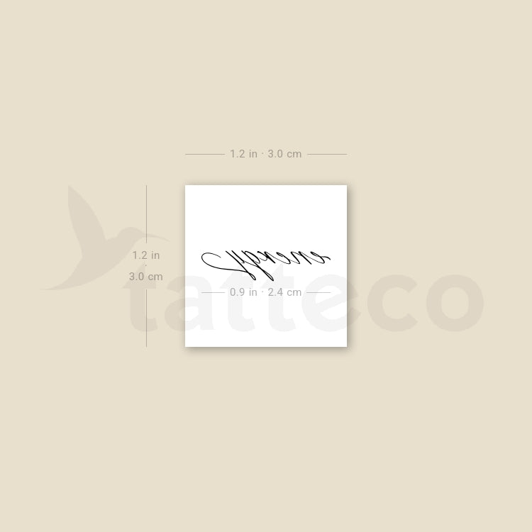 Energy Temporary Tattoo By M3.Ink - Set of 3