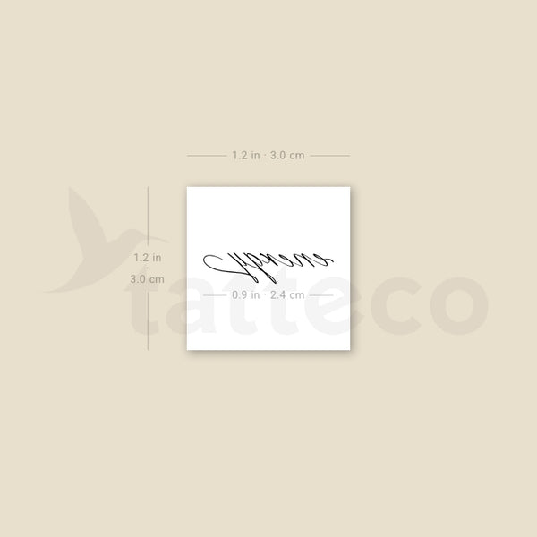 Energy Temporary Tattoo By M3.Ink - Set of 3