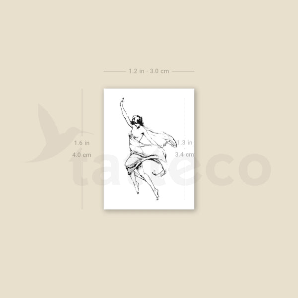 Muse Temporary Tattoo - Set of 3