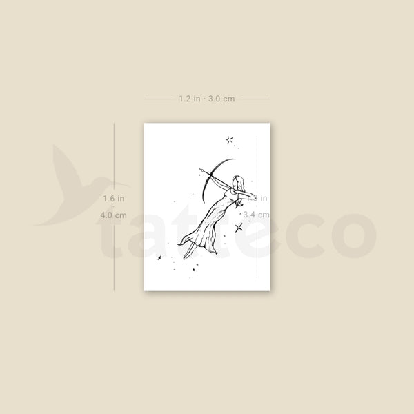 Archer By Stefano Mazza Temporary Tattoo - Set of 3