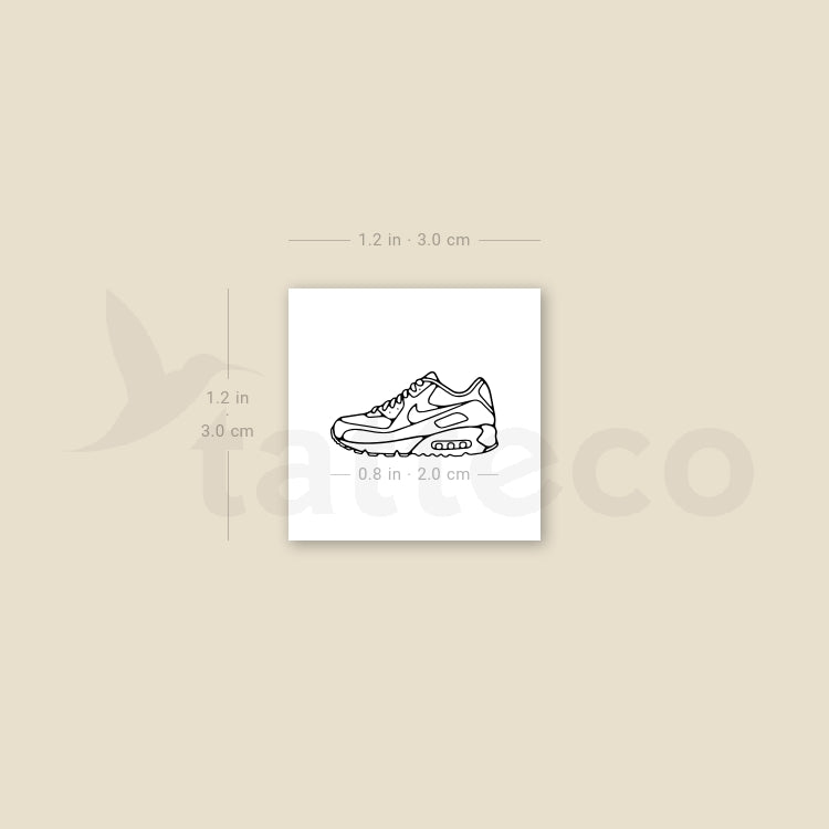 Nike Air Max Temporary Tattoo - Set of 3