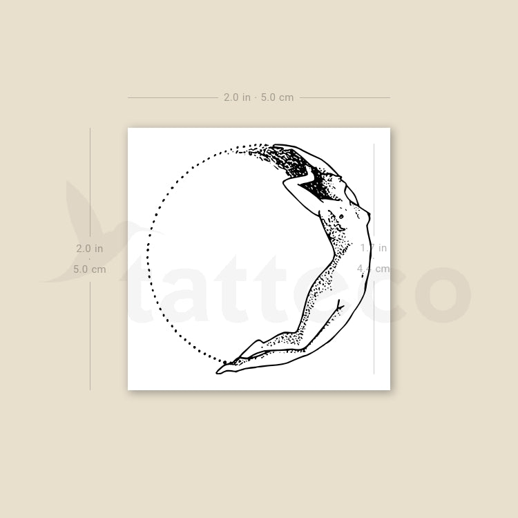 Selene Temporary Tattoo - Set of 3