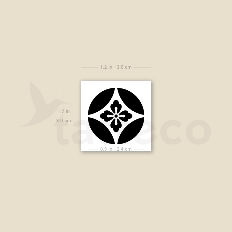 Hana Wachigai Temporary Tattoo - Set of 3