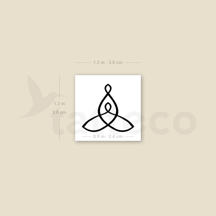 Mother Child Temporary Tattoo - Set of 3