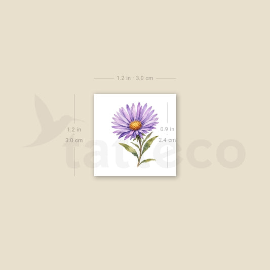 Aster Temporary Tattoo - Set of 3