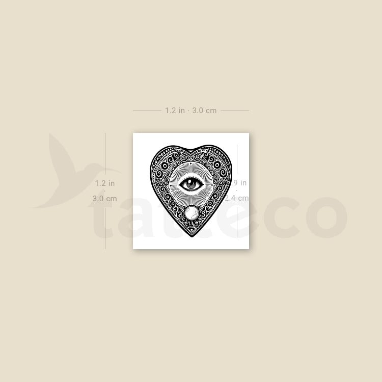 Planchette Temporary Tattoo - Set of 3