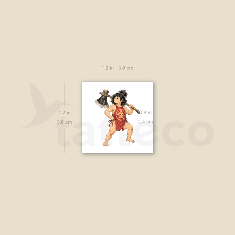Kintaro Temporary Tattoo - Set of 3
