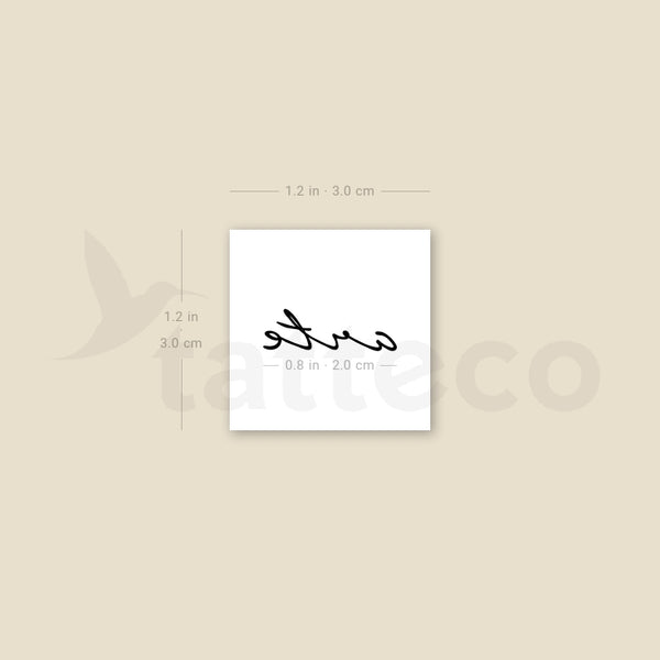 Arte Temporary Tattoo - Set of 3