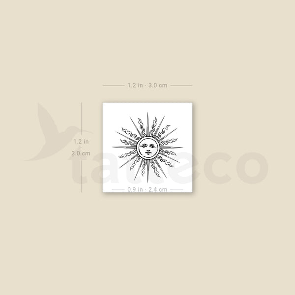 Inti Temporary Tattoo - Set of 3