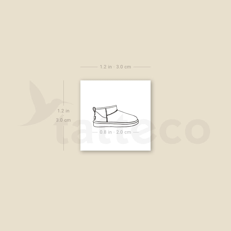 UGG Ultra Mini Temporary Tattoo - Set of 3