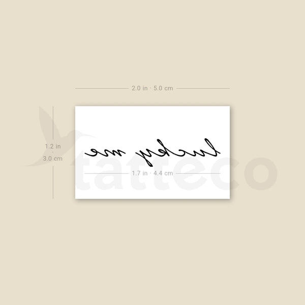 Lucky Me Temporary Tattoo - Set of 3