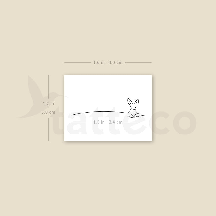 Prince Fox Temporary Tattoo - Set of 3