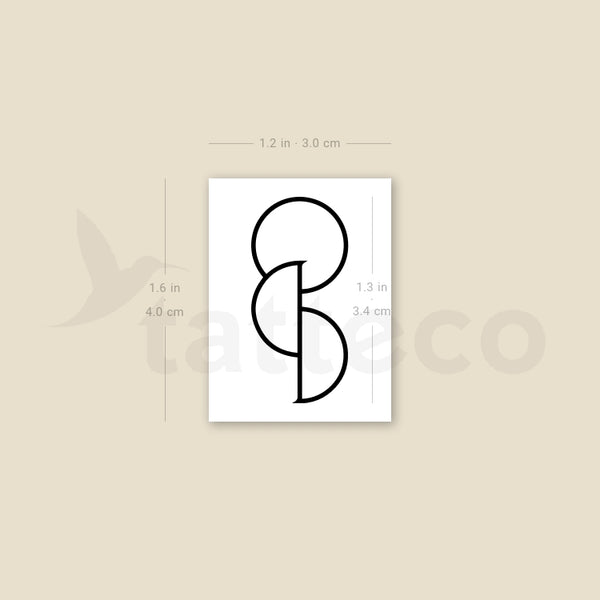 Organ Donor Temporary Tattoo - Set of 3