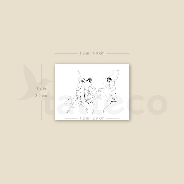 Andante Temporary Tattoo - Set of 3