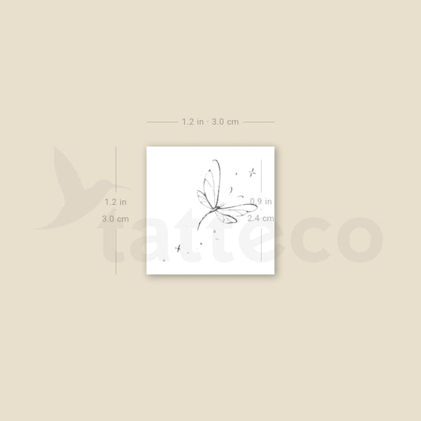 Dragonfly By Stefano Mazza Temporary Tattoo - Set of 3