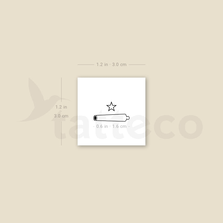 Little Come And Take It Temporary Tattoo - Set of 3