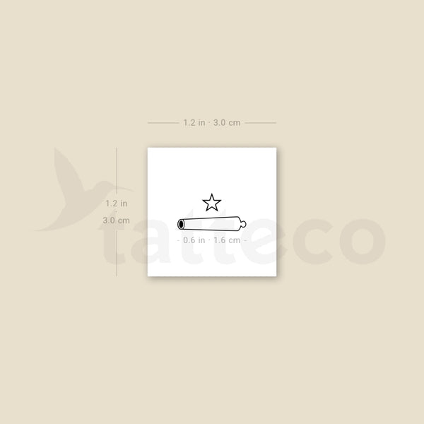 Little Come And Take It Temporary Tattoo - Set of 3