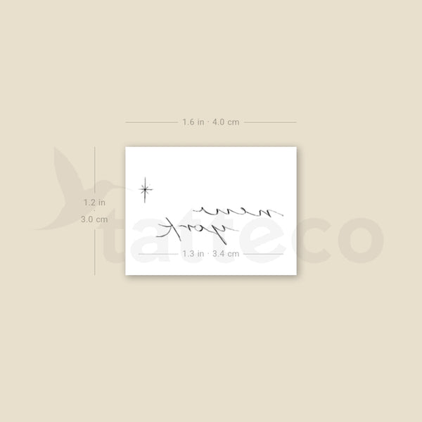 New York By Stefano Mazza Temporary Tattoo - Set of 3