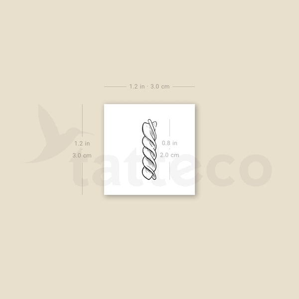 Fusilli Temporary Tattoo - Set of 3