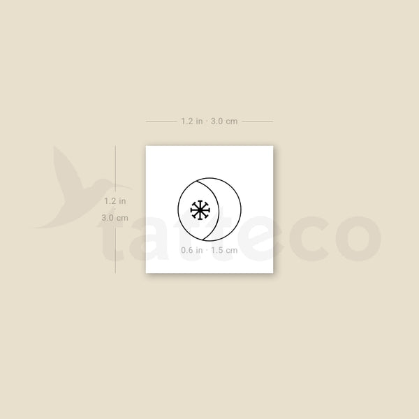 Seax-Wica Temporary Tattoo - Set of 3