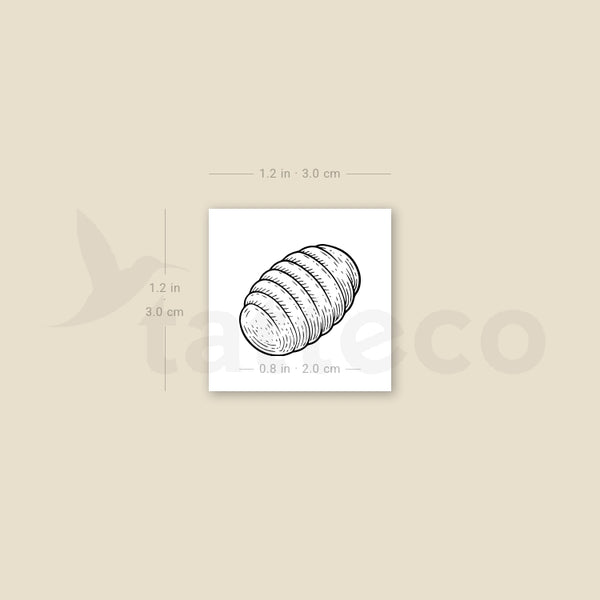 Gnocchi Temporary Tattoo - Set of 3