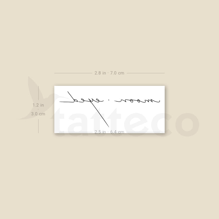 Moon Eyed Temporary Tattoo by M3.Ink - Set of 3