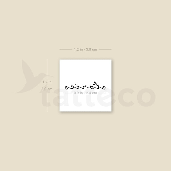 Stories Temporary Tattoo - Set of 3