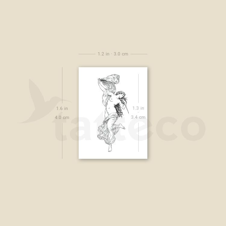 Aurora Temporary Tattoo - Set of 3
