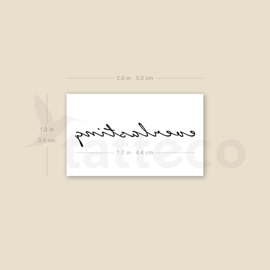Everlasting Temporary Tattoo - Set of 3