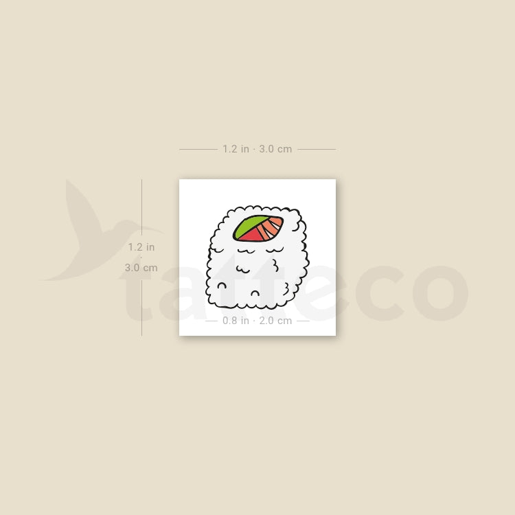Maki Temporary Tattoo - Set of 3