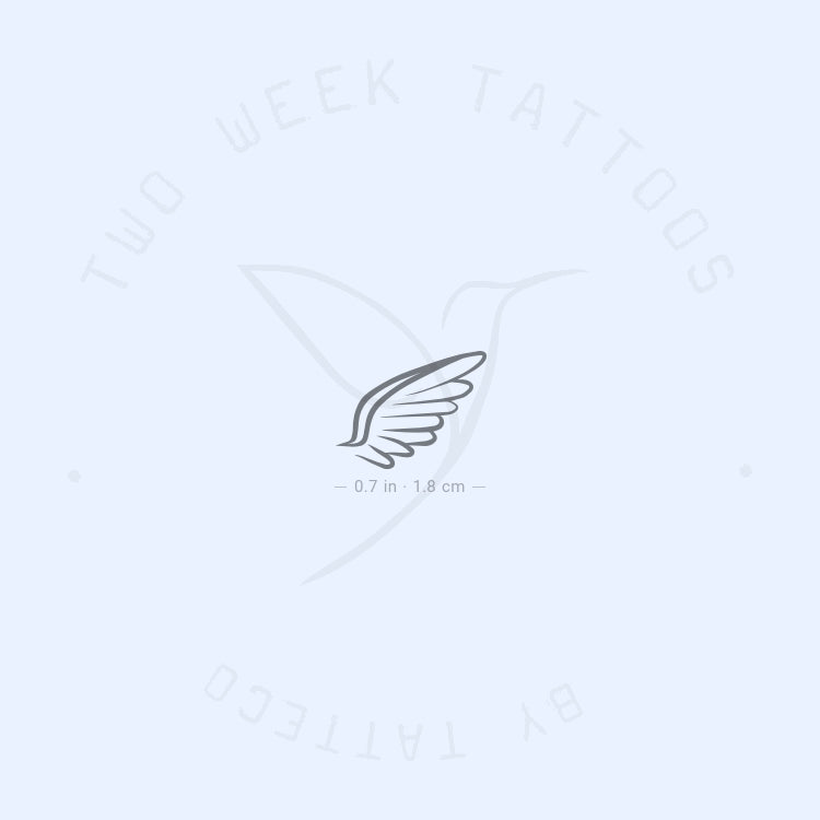 Right Wing Semi-Permanent Tattoo - Set of 2