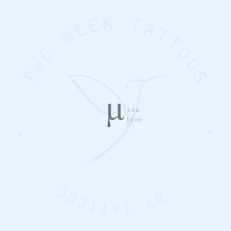 Tatuaje semipermanente Mu μ - Juego de 2