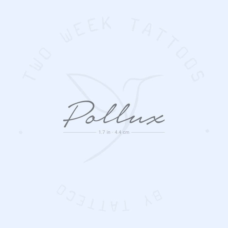 Pollux Semi-Permanent Tattoo - Set of 2