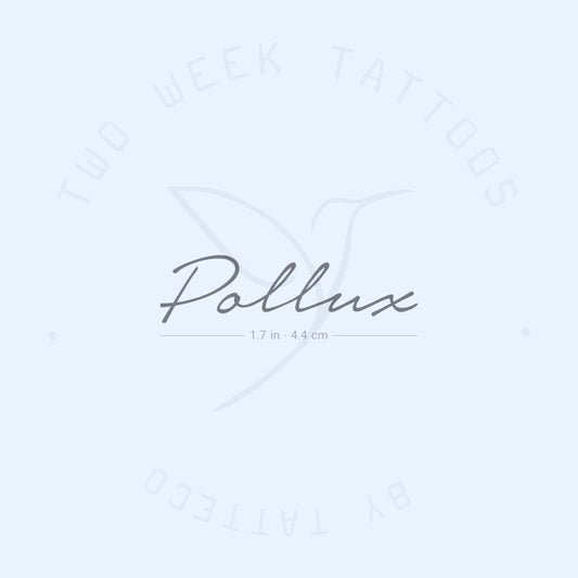 Tatuaje semipermanente de Pollux - Juego de 2