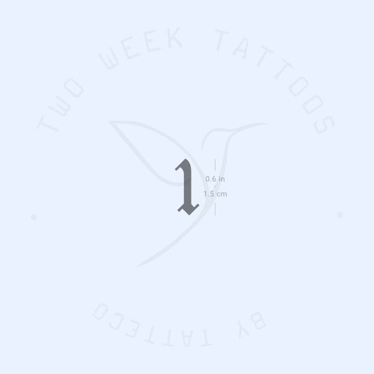 Un tatuaje semipermanente - Juego de 2
